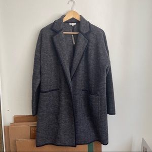 Madewell Courton Herringbone Sweater Coat NB389